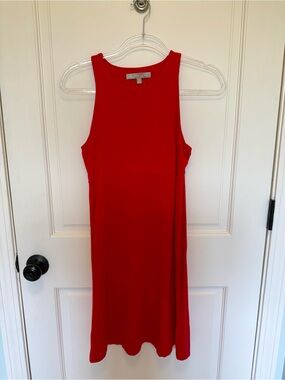 Athleta Red Sleeveless Santorini Mini Dress Sundress A Line
